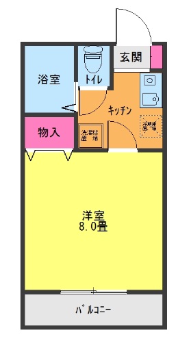 ハイツ・マキ２ 間取り
