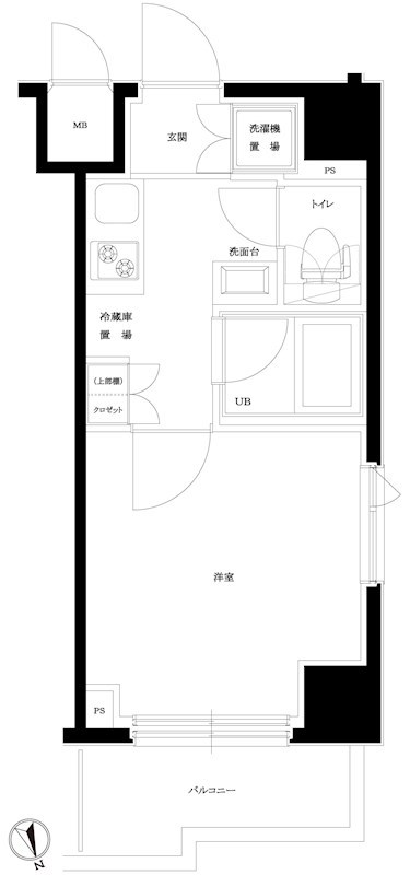 ルーブル仲六郷弐番館 間取り