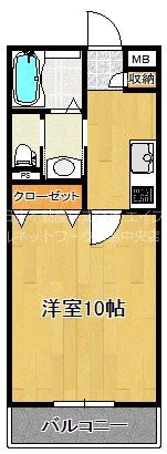 BUENA関屋大川前 間取り