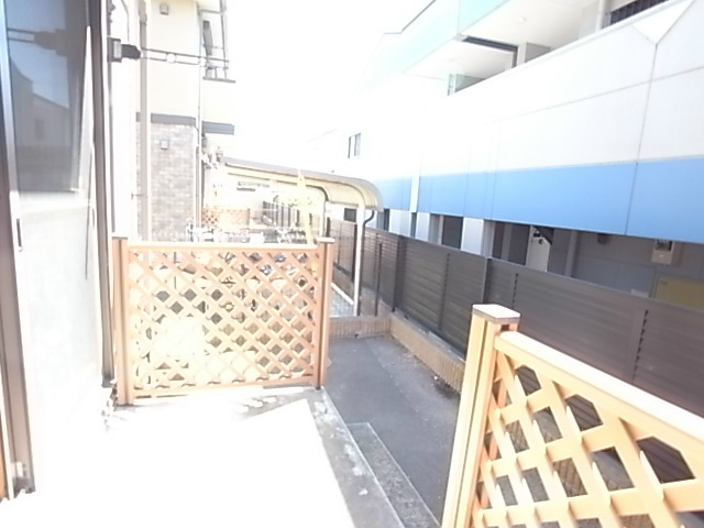 ブールジオンB ベランダ