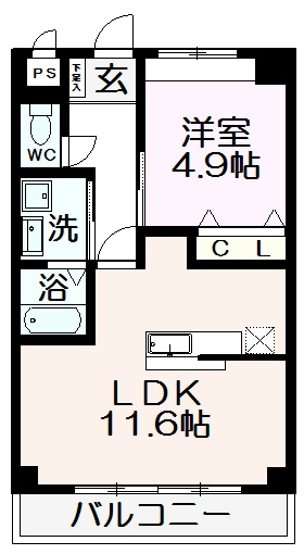 ライツ南曽根 間取り