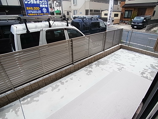 ウエストパーク藤 ベランダ