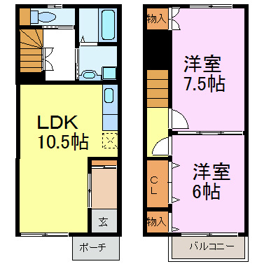 Aperire 間取り図