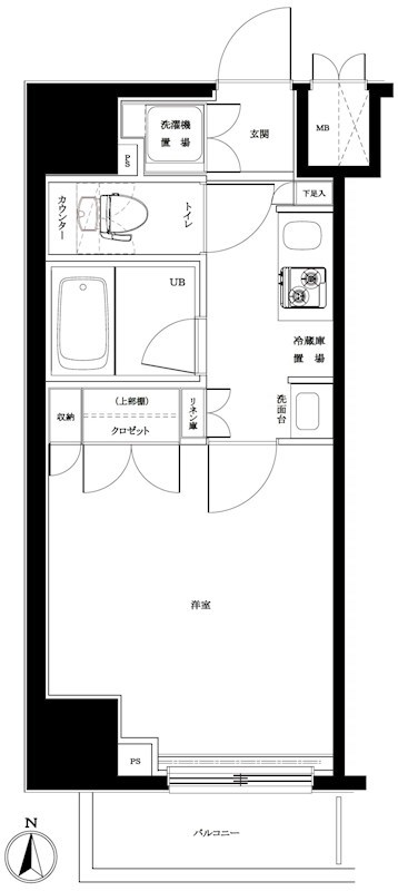 ルーブル板橋区役所前 間取り
