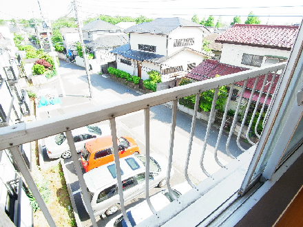第１長谷川コーポ ベランダ