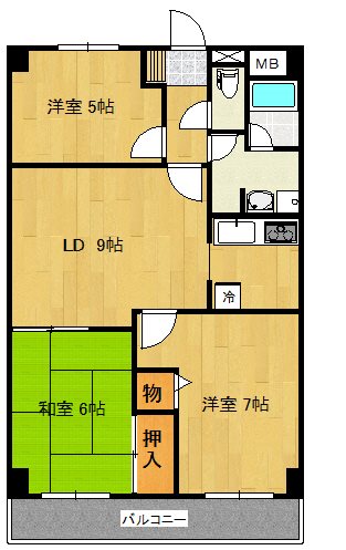 パープルマウンテン 間取り