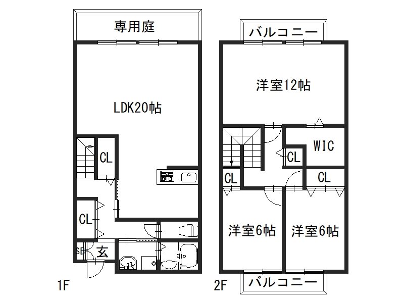 シャンドゥローズ 間取り