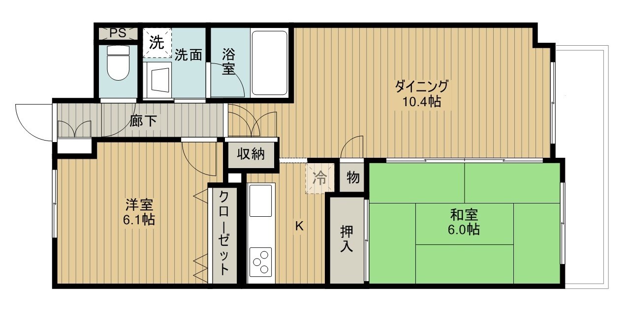 ヴィエンナーレ2000 間取り