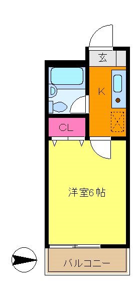 メゾンドリーム1号館 間取り