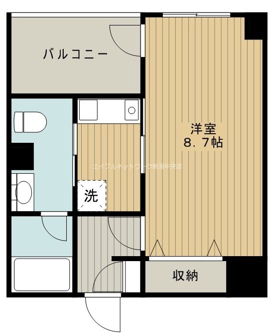 BUENA西堀通5番町 間取り