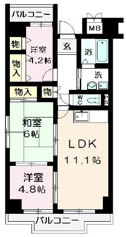 ポルト泉大津 間取り