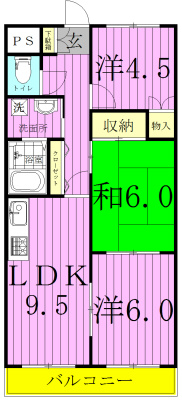 MAISON COMFORCE～メゾンコンフォース～ 203号室 間取り