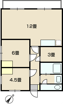 東京都大田区蒲田２丁目 間取り