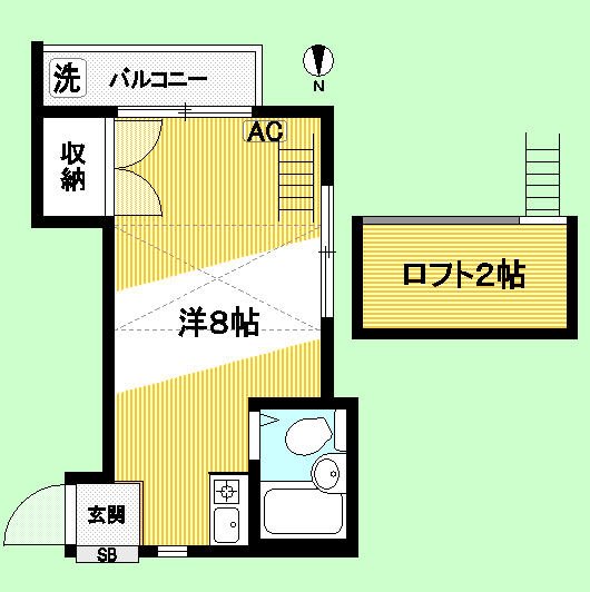 上高田ハイツ 間取り