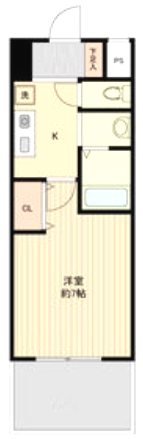 パークフラッツ金山　 間取り