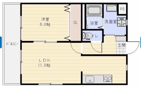 アスティオンⅡ 間取り図