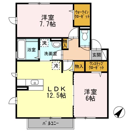 アドミラブールりんくう 間取り