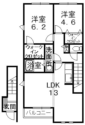 ネオパストラル 間取り