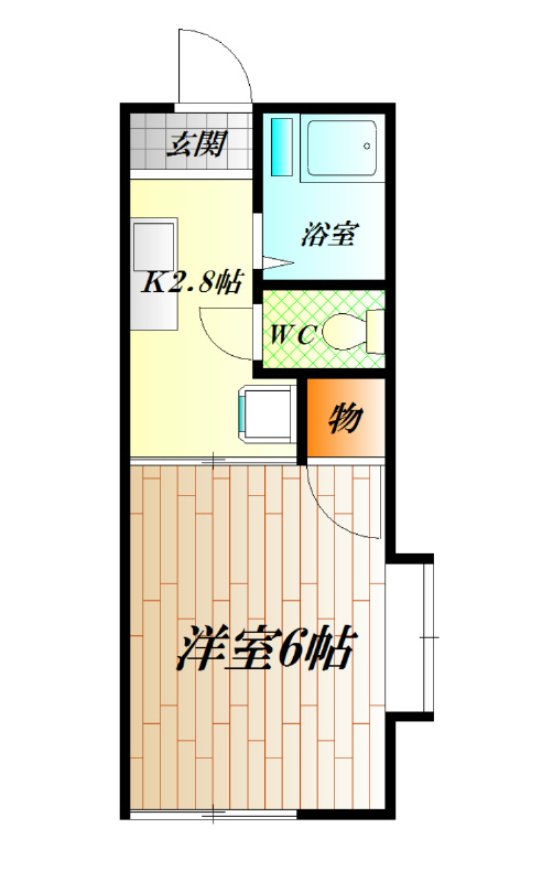 ベイサイドハイツ 間取り図