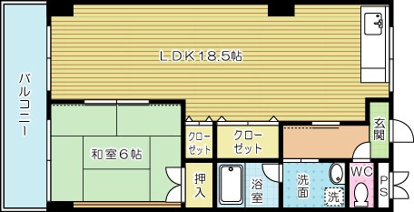 Ｋビル 間取り図