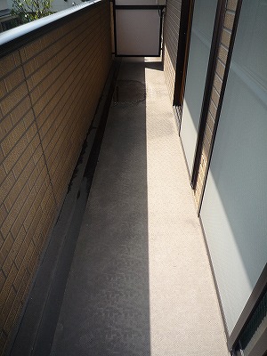 フォブール徳力  ベランダ