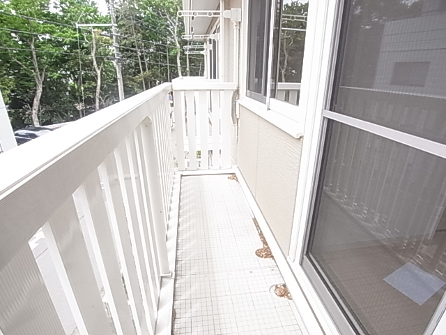 オベルジーヌD ベランダ