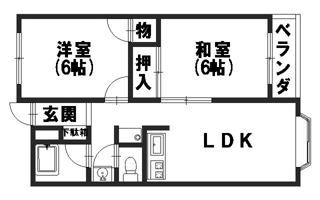 ヴィラたみあき 間取り