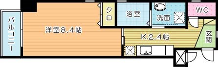 サンシャイン妙見表参道  間取り図