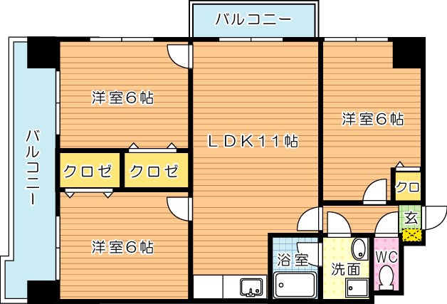 御開第5晴和ビル 間取り