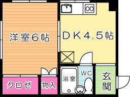 井口ビル 301号室 間取り