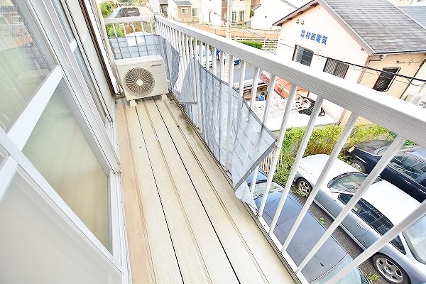 コーポ円（まどか） ベランダ