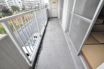 サンシティ三萩野 ベランダ