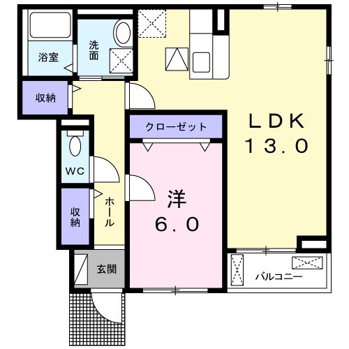 Nourish　Cosiyo 間取り