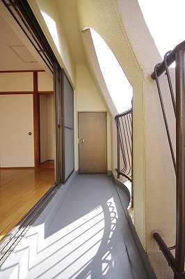 山内グリーンパレス三萩野　 ベランダ