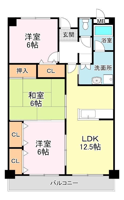 Clef 間取り