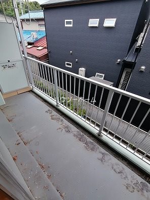 コーポみむろ ベランダ