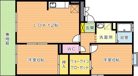  セレブレイト北の浦 間取り図