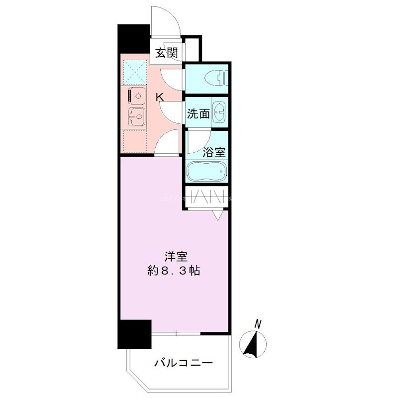 BUENA笹口弐番館 間取り