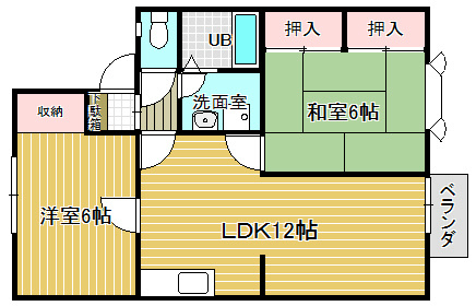 シャンブル桜木C棟 間取り
