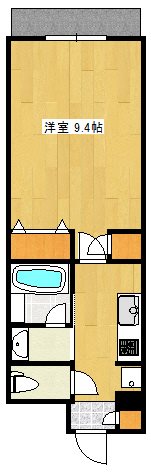 WESTCITY東大通 間取り