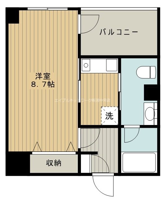 BUENA西堀通5番町 間取り