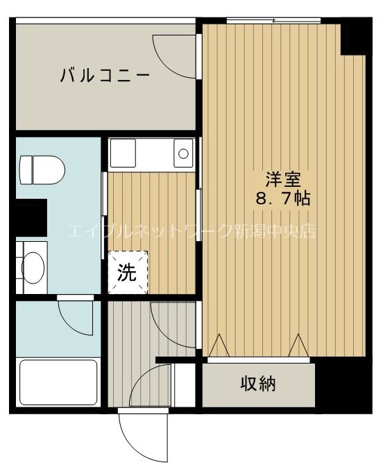 BUENA西堀通5番町 間取り