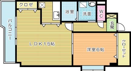 エスポワール 301号室 間取り