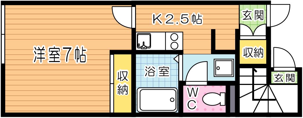 Roi de gland大田町（ロワデグラン大田町） 101号室 間取り