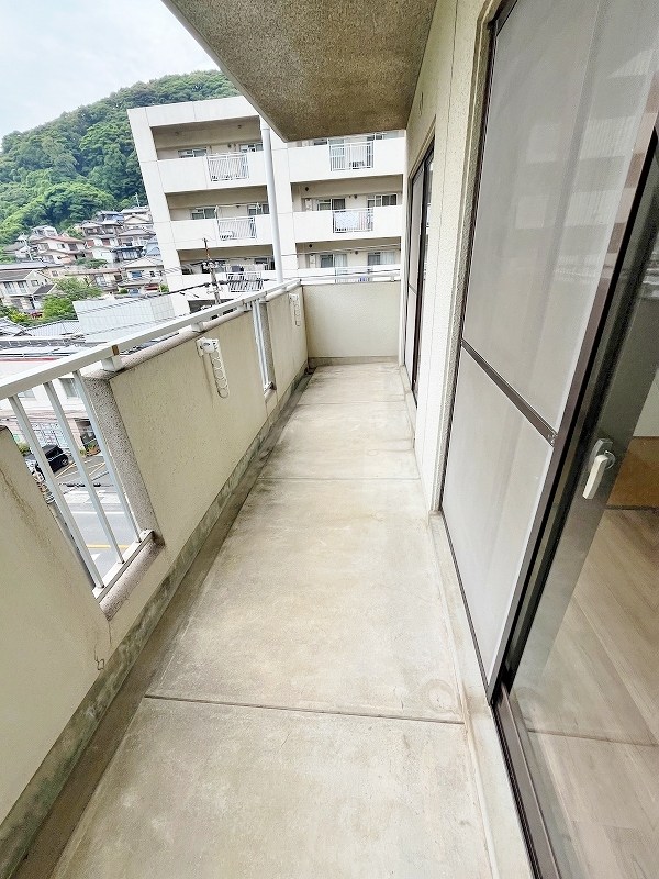 カームネス長谷 ベランダ