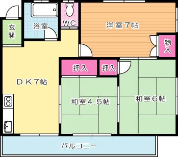 ＭＤＩマンション 205号室 間取り