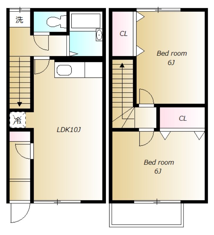 ヴェルデ本天沼 101号室 間取り
