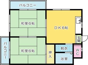 森野第一ビル 303号室 間取り