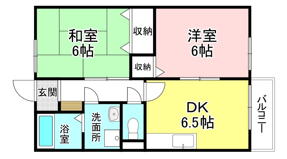 ウィンビュー　C棟 間取り