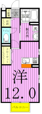 カーサ　オークマ 間取り